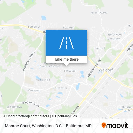 Monroe Court map