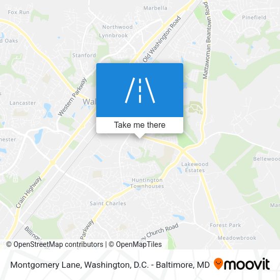Montgomery Lane map