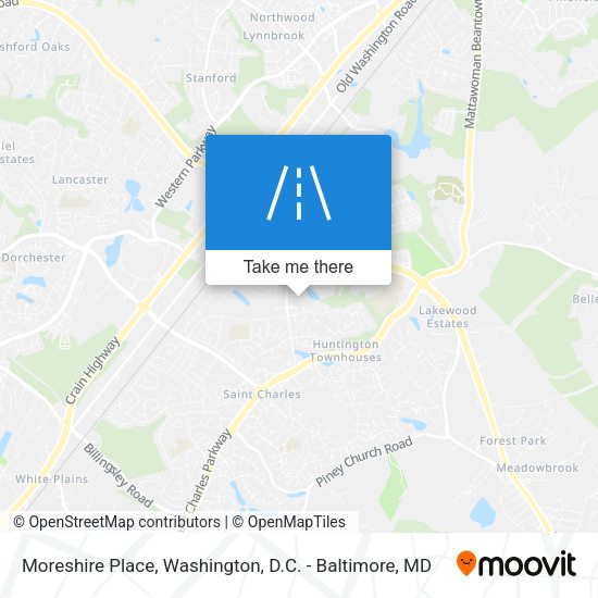 Moreshire Place map