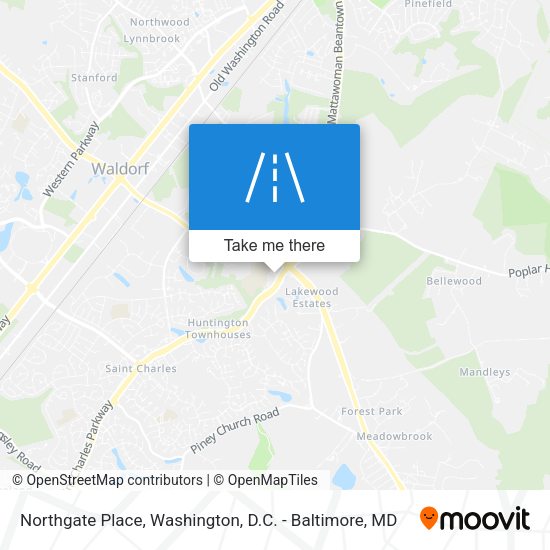 Northgate Place map