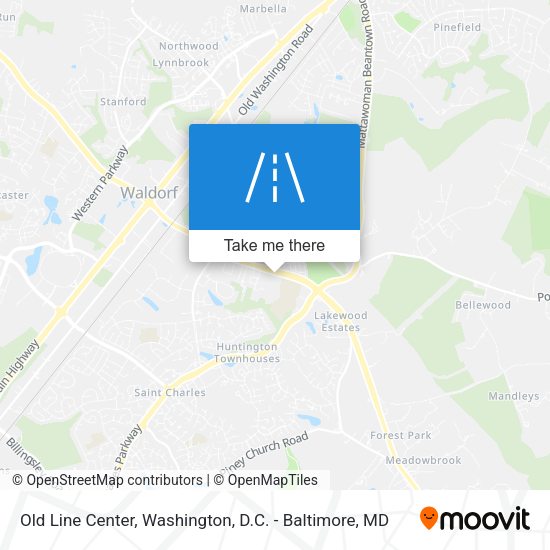 Old Line Center map