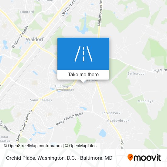 Orchid Place map