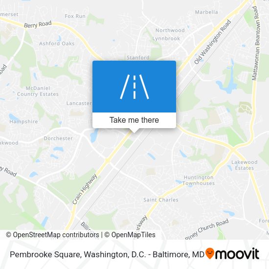 Mapa de Pembrooke Square