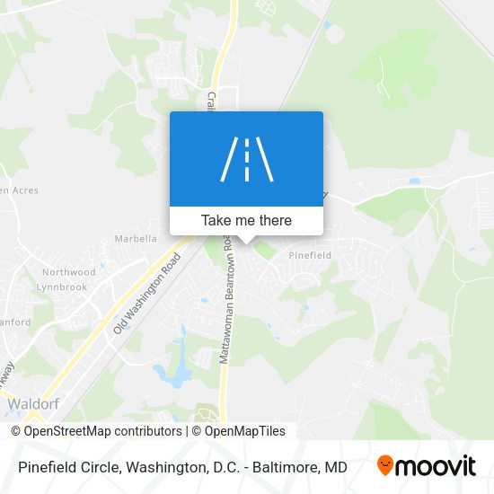 Pinefield Circle map