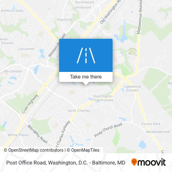Post Office Road map