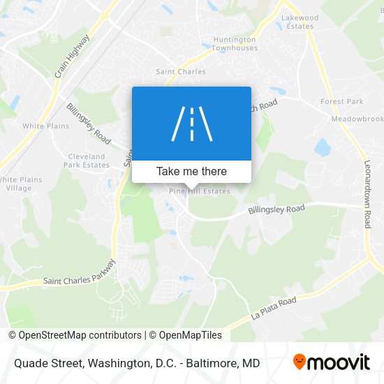 Quade Street map