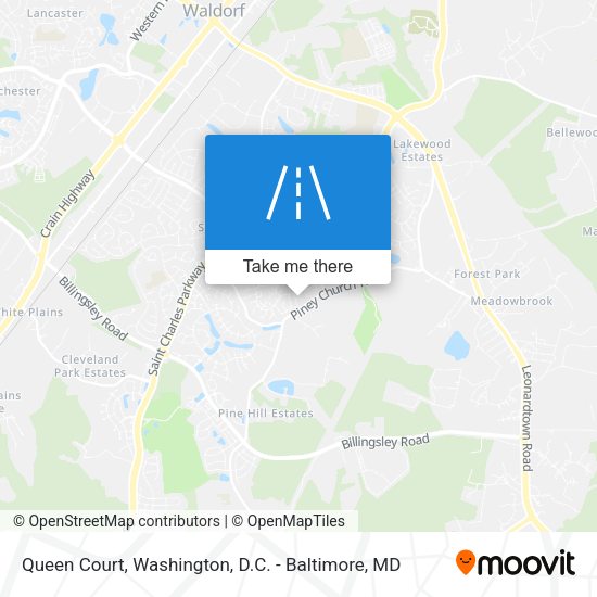 Queen Court map