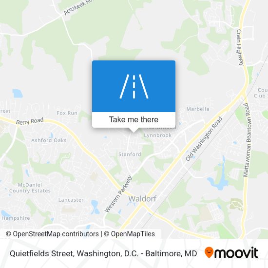 Quietfields Street map
