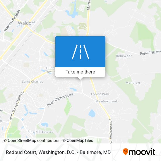 Mapa de Redbud Court