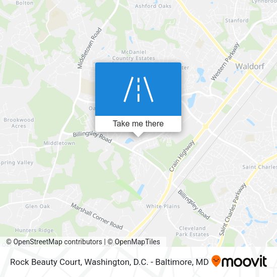 Rock Beauty Court map