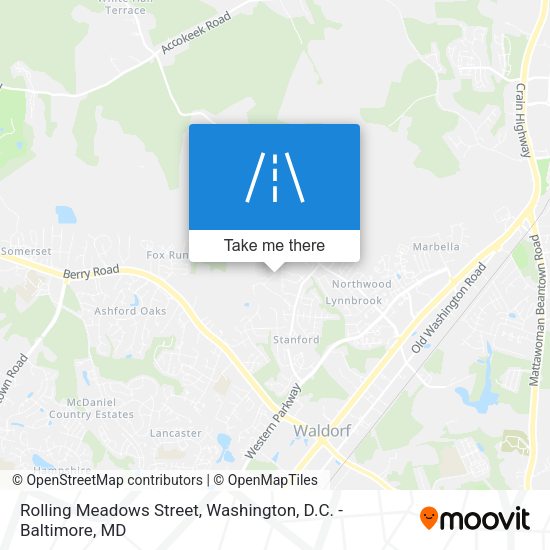Mapa de Rolling Meadows Street