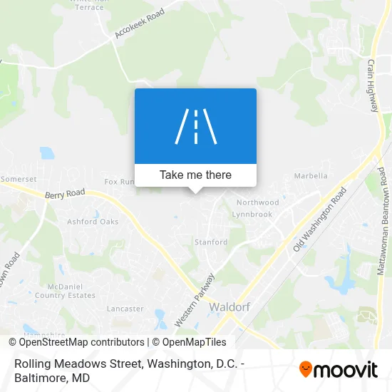 Rolling Meadows Street map