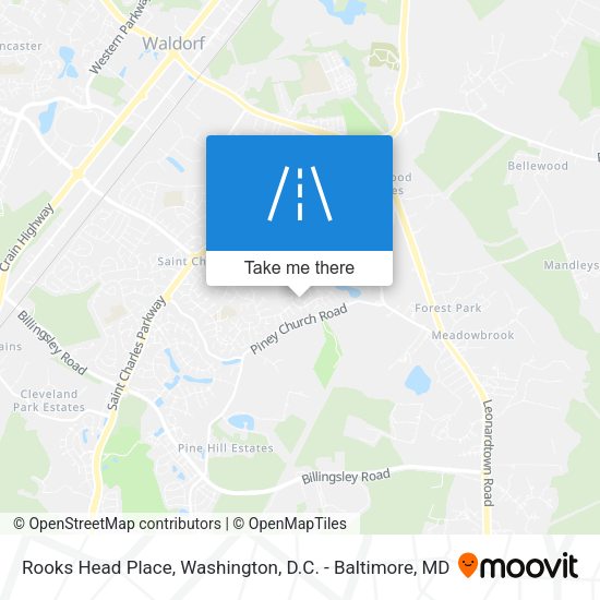 Rooks Head Place map