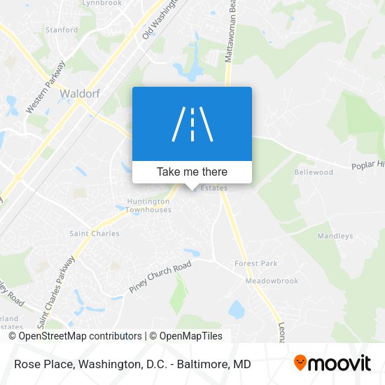 Rose Place map
