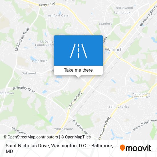 Saint Nicholas Drive map