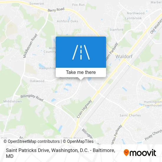 Saint Patricks Drive map