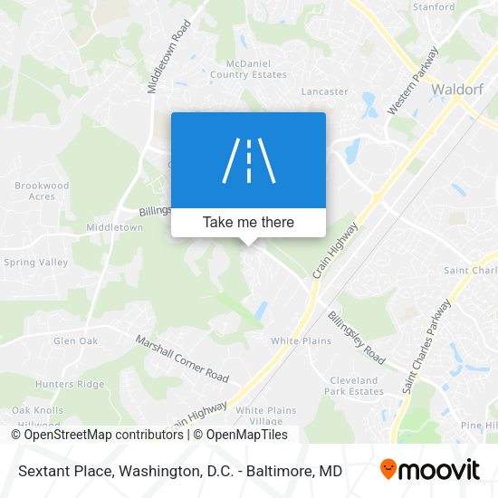 Sextant Place map