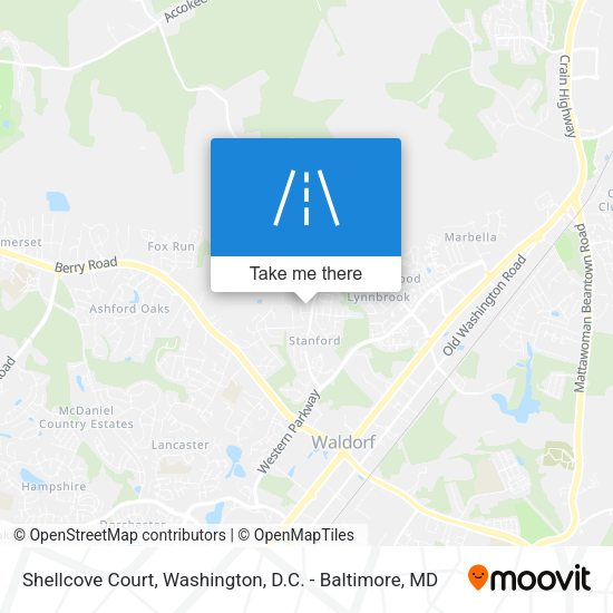 Mapa de Shellcove Court