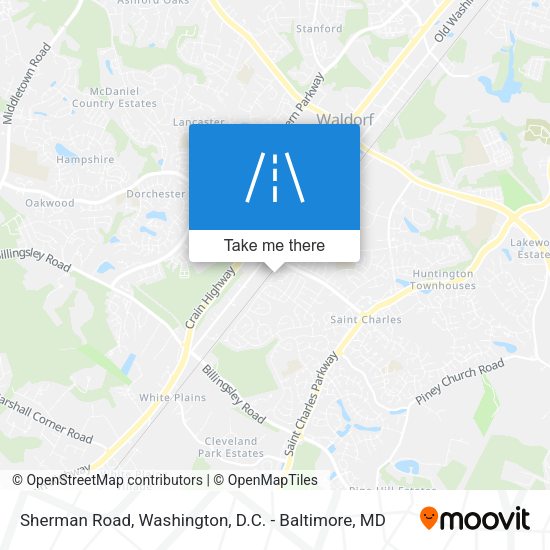 Sherman Road map