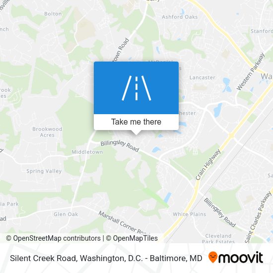 Mapa de Silent Creek Road
