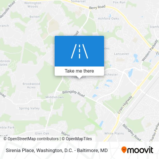 Sirenia Place map