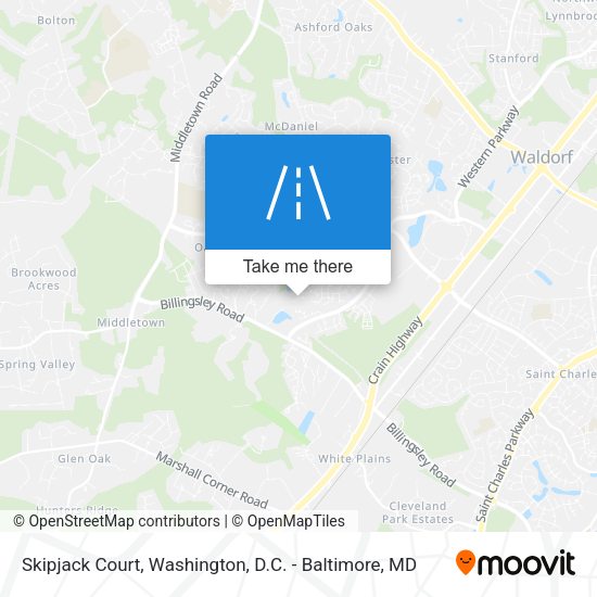 Skipjack Court map