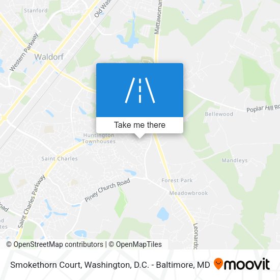 Smokethorn Court map