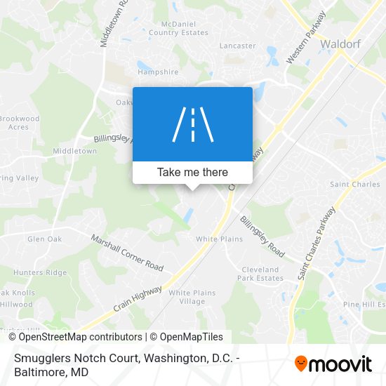 Smugglers Notch Court map