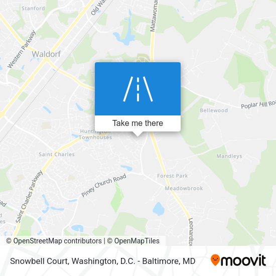 Snowbell Court map