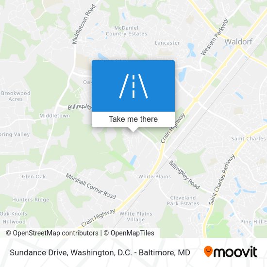 Sundance Drive map