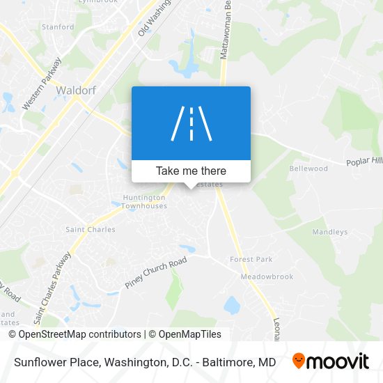 Sunflower Place map
