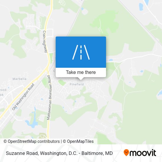 Mapa de Suzanne Road