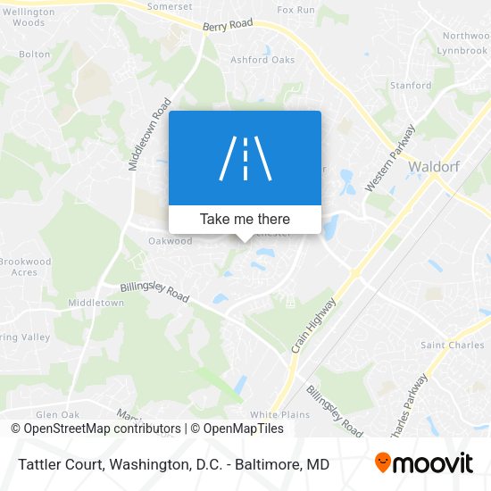 Mapa de Tattler Court