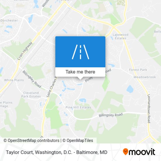 Taylor Court map