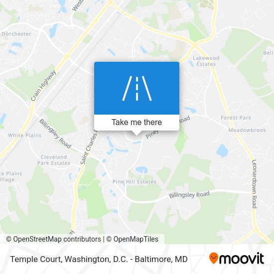 Temple Court map