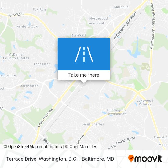 Terrace Drive map