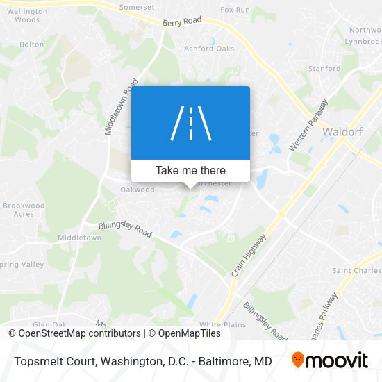 Topsmelt Court map