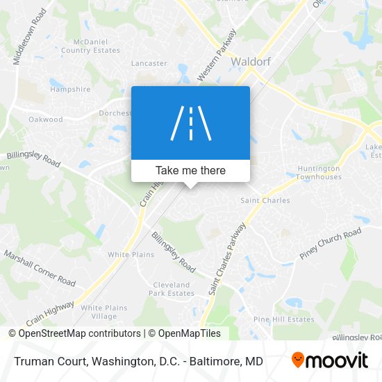 Truman Court map