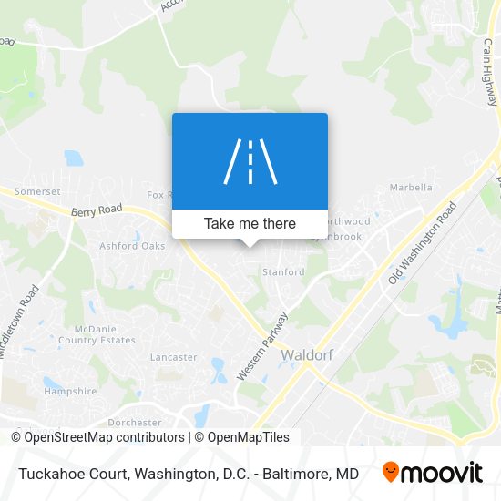 Tuckahoe Court map