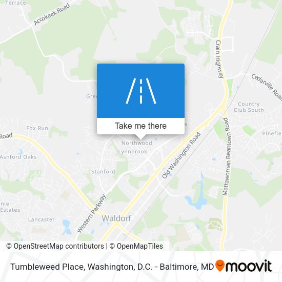Mapa de Tumbleweed Place