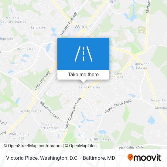Victoria Place map