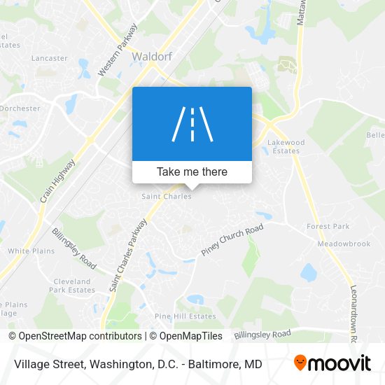 Village Street map
