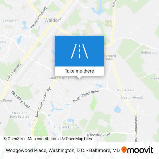Mapa de Wedgewood Place