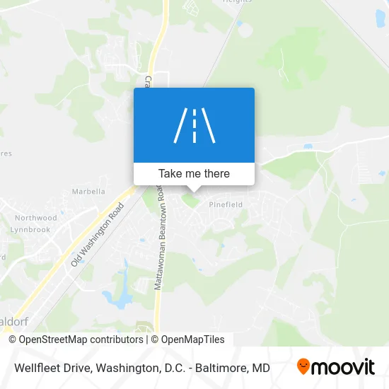 Wellfleet Drive map