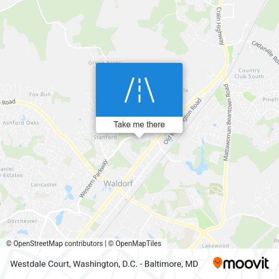 Mapa de Westdale Court
