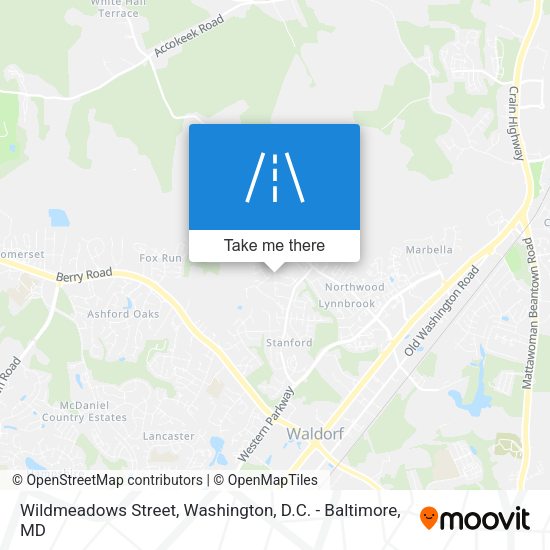 Wildmeadows Street map