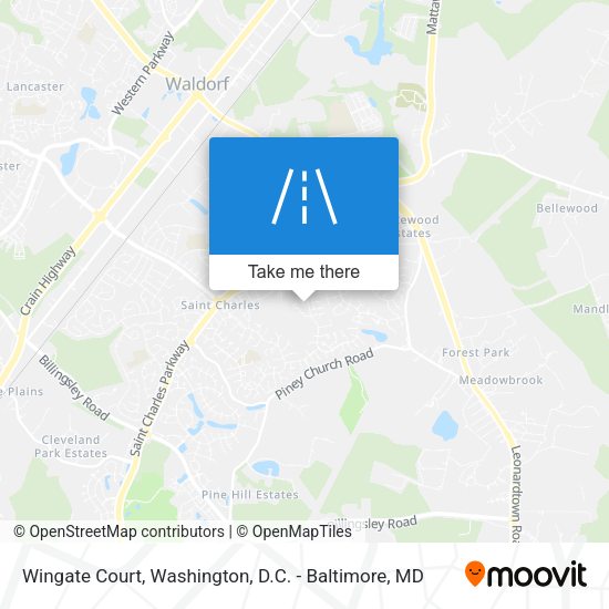 Wingate Court map
