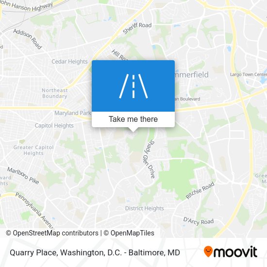 Mapa de Quarry Place