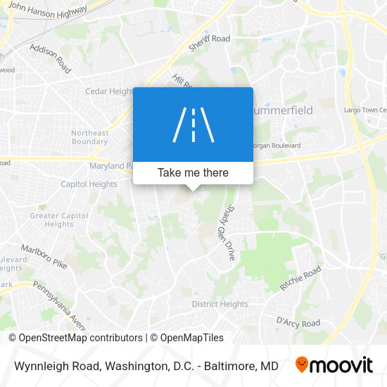Wynnleigh Road map