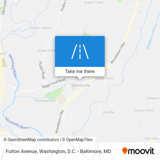 Mapa de Fulton Avenue